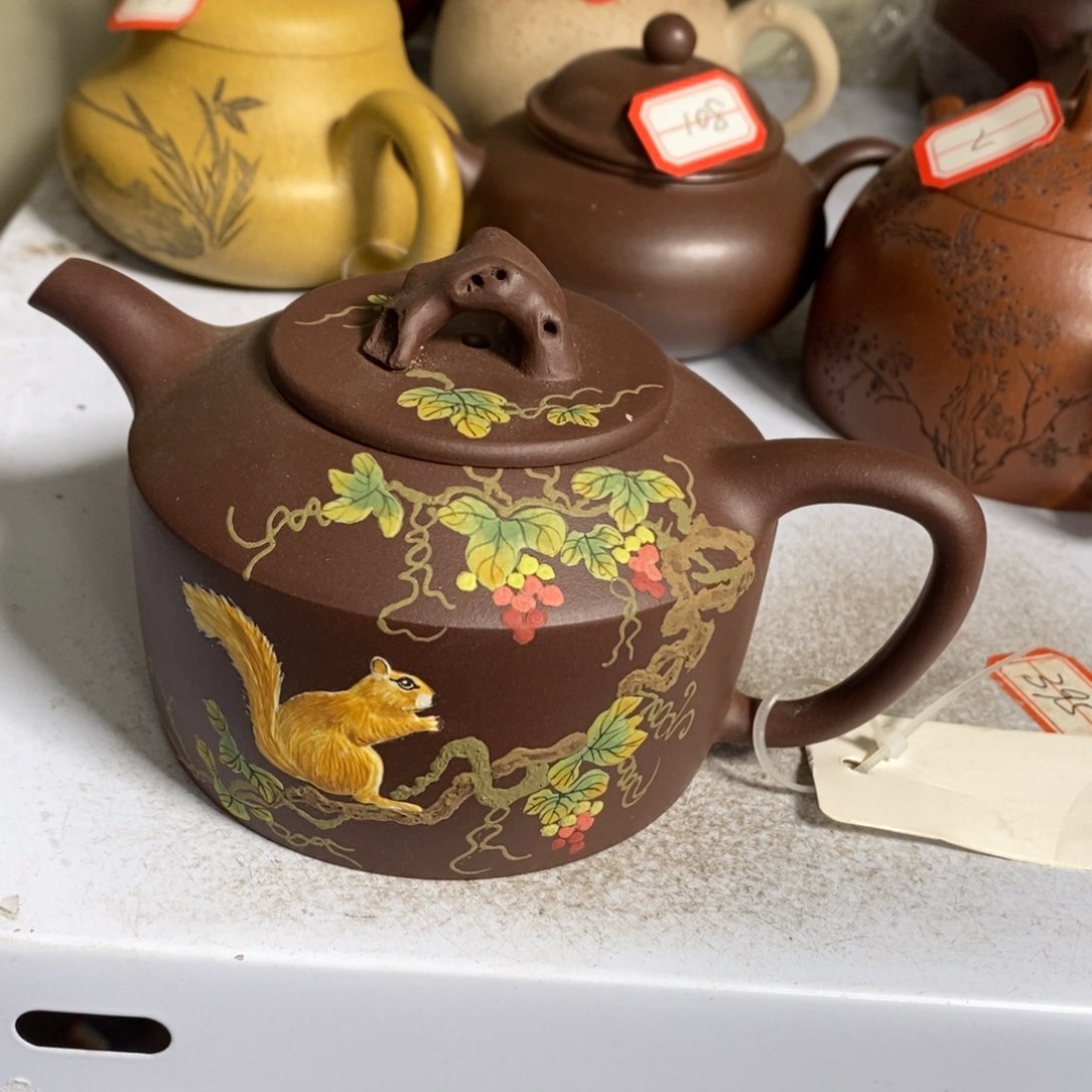 紫砂茶壶原矿手工146