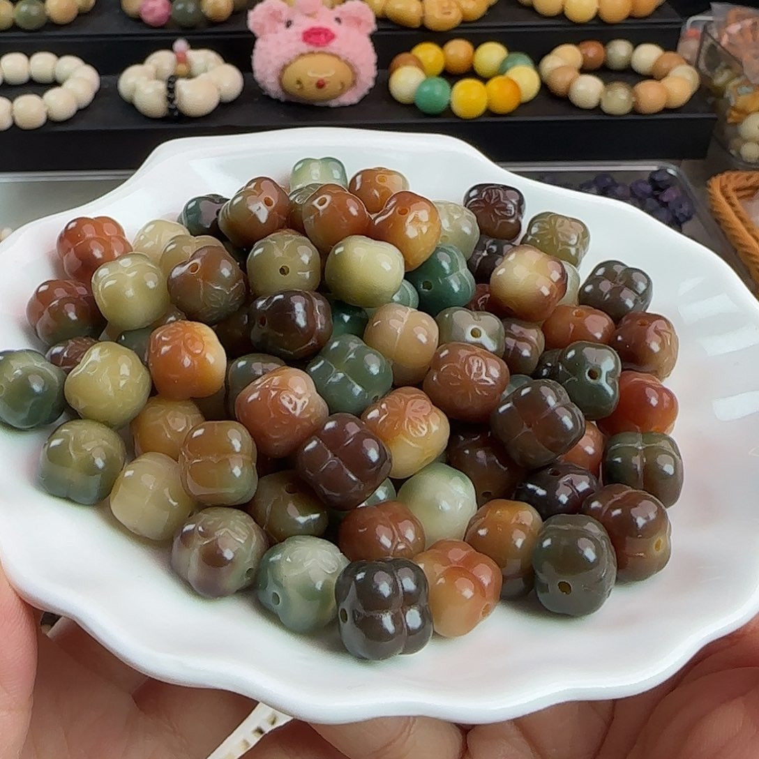 吊坠菩提根/象牙果卡12.5敦煌柿子20卡牌➕5备珠