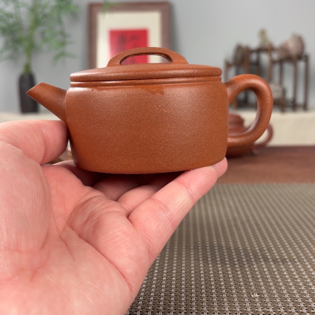 紫砂茶壶黄龙山原矿紫砂壶