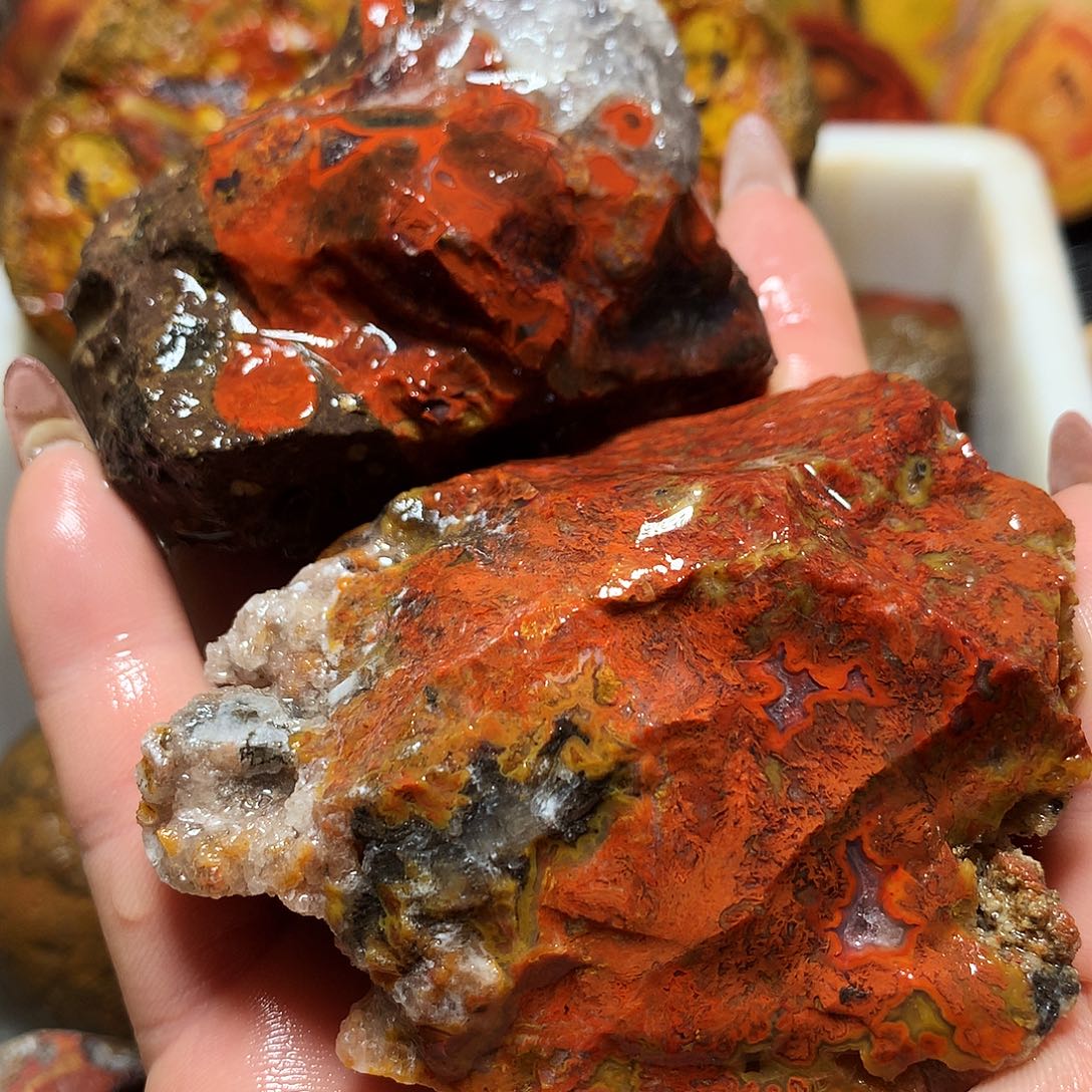 玛瑙/玉髓未镶嵌珠宝半成品