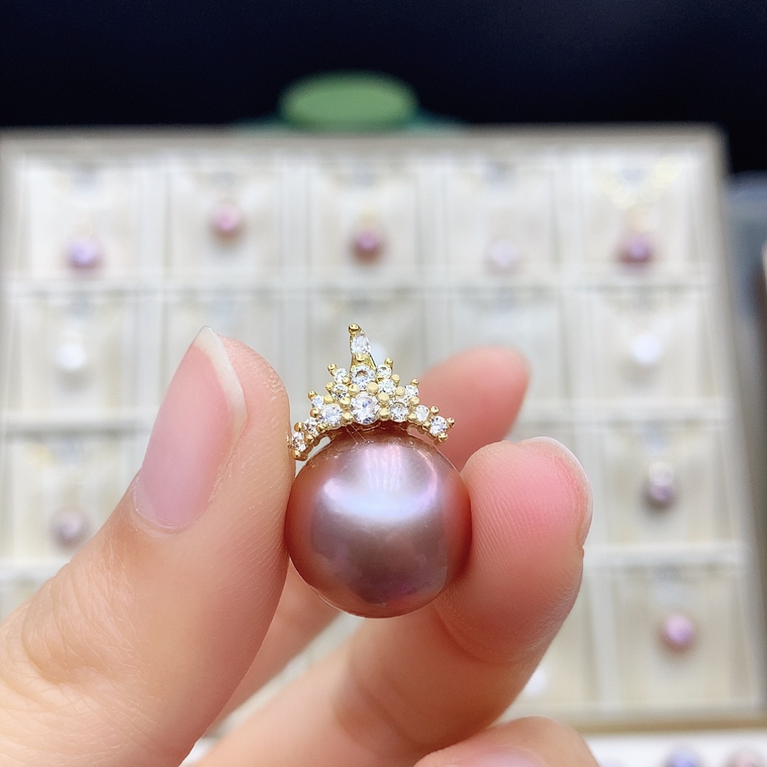 淡水珍珠颈饰合金