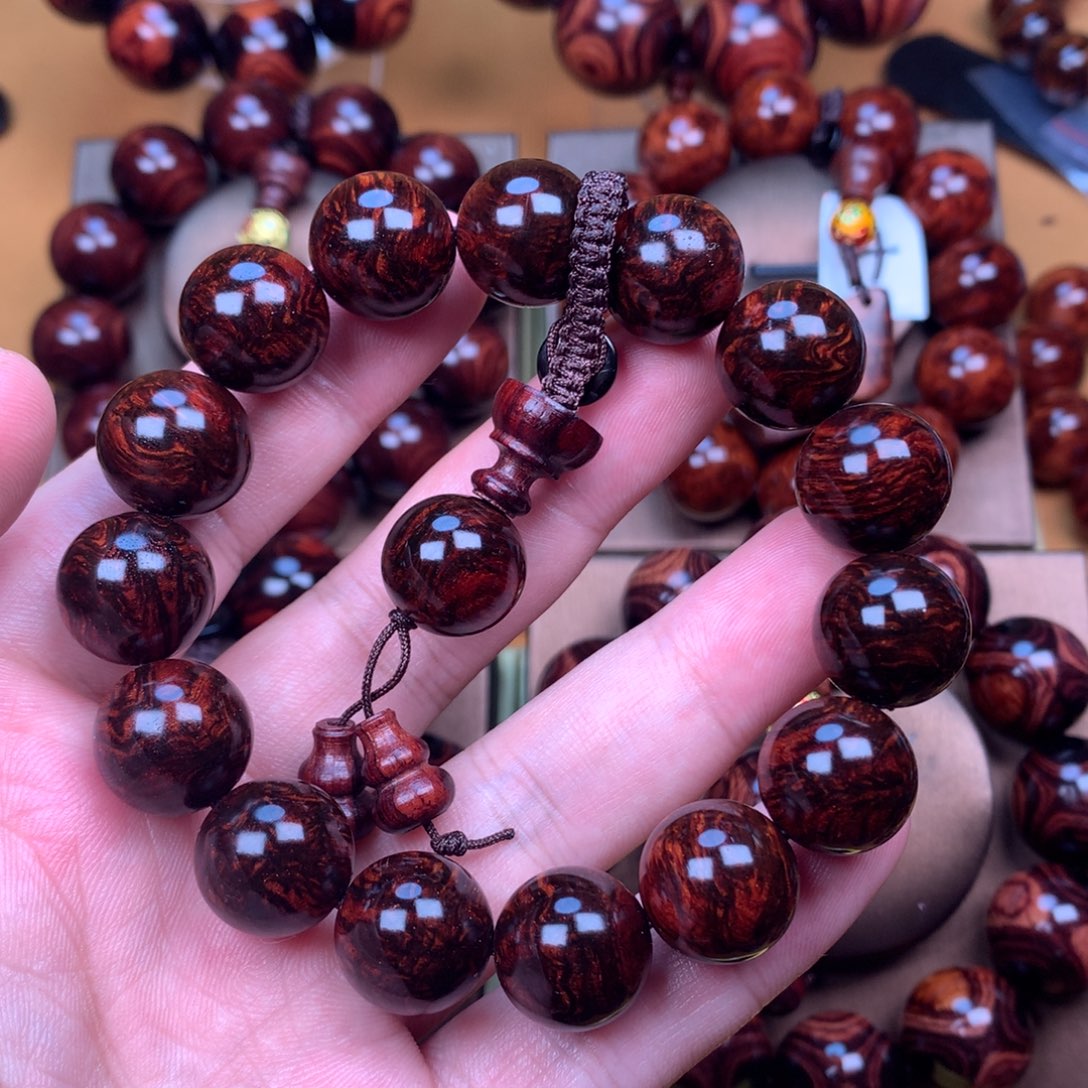 黄花梨/降香黄檀黄花梨手串1.5