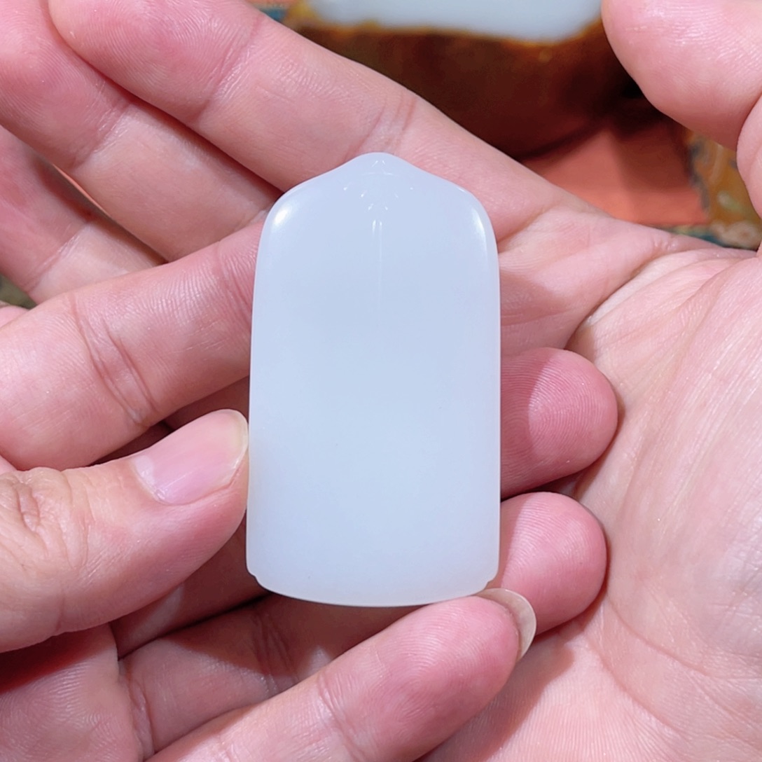 和田玉挂件未镶嵌法***副