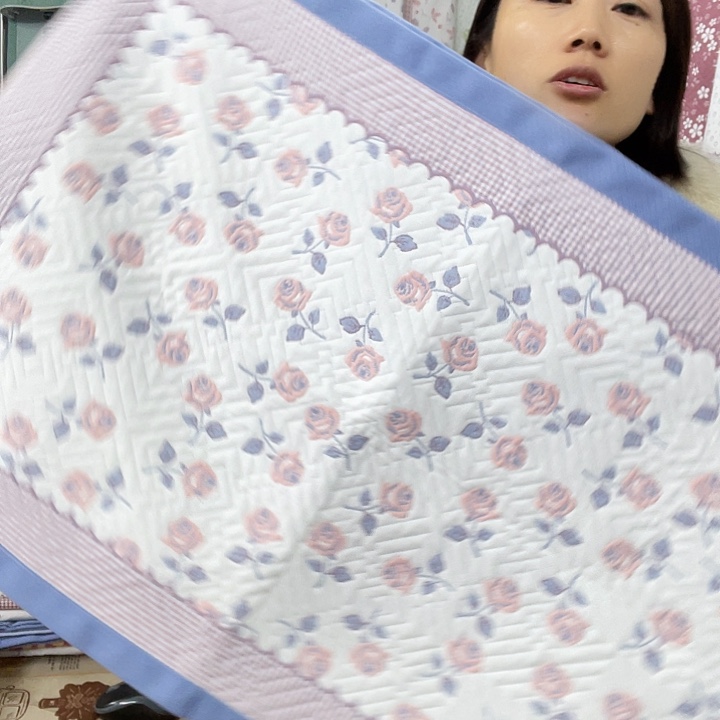 棉特价促销兰色玫瑰