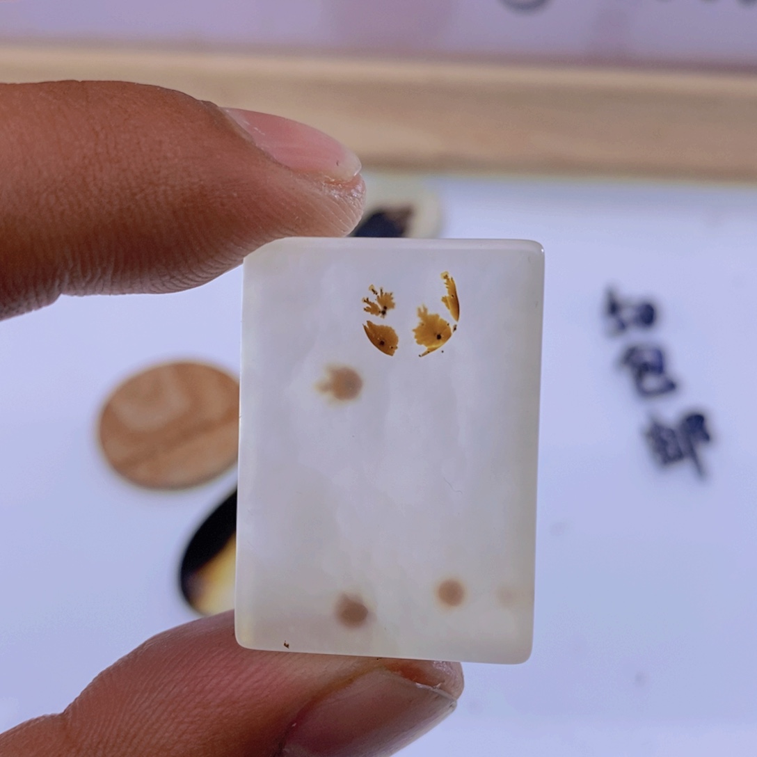 玛瑙/玉髓颈饰未镶嵌海**彩