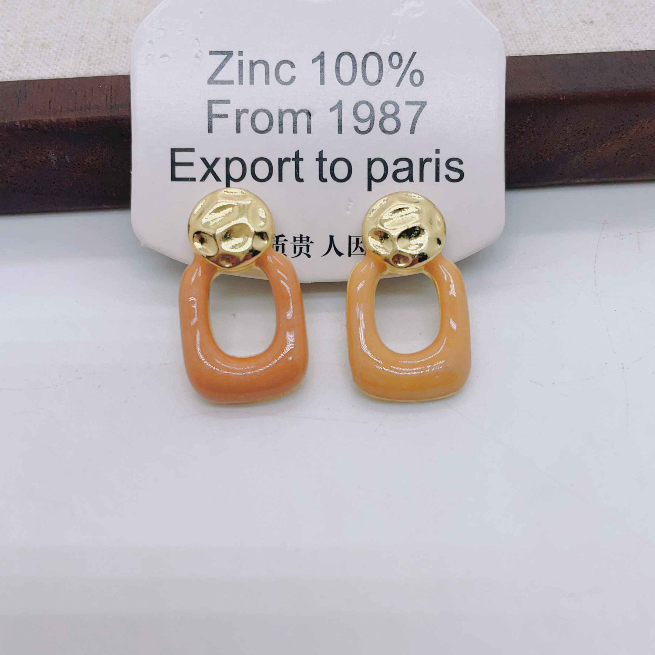 铜合金耳饰 【D71】新款时尚精致甜美百搭简约耳环