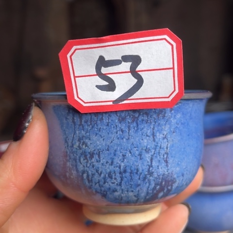 牛家钧窑牛自恒老师钧瓷微瑕杯