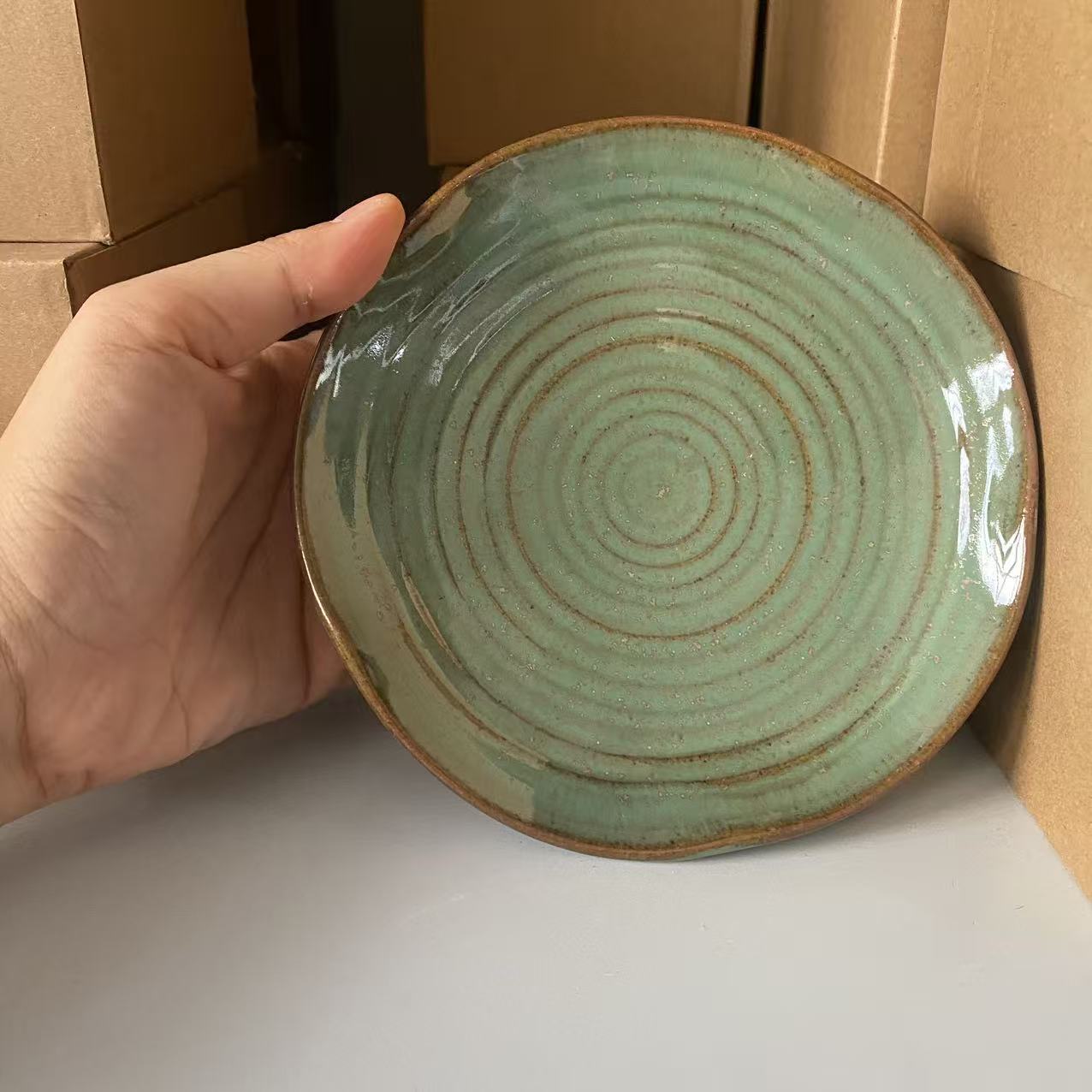 亮绿色圆碟 14cm LXD134