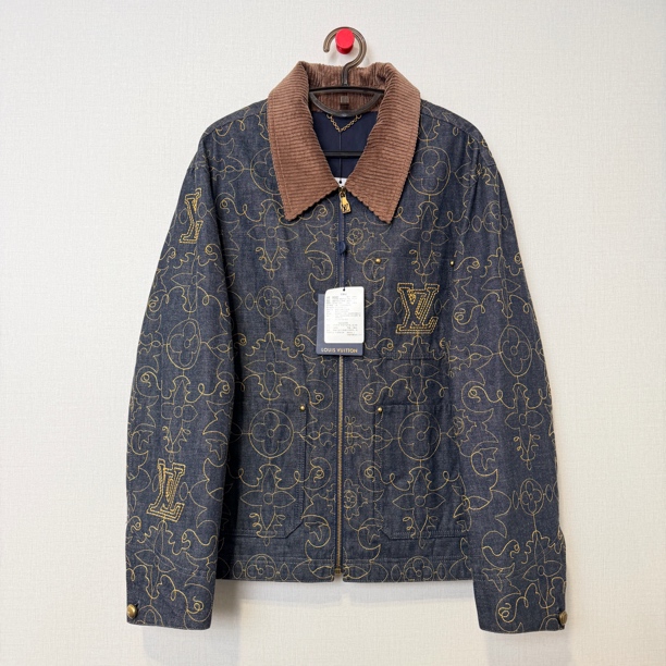 未使用 LouisVuitton/路易威登 三花牛仔外套 /52/编号12052