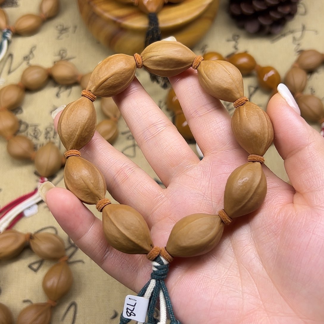 橄榄核手串/手链橄榄核手串梅林铁核1728尺寸