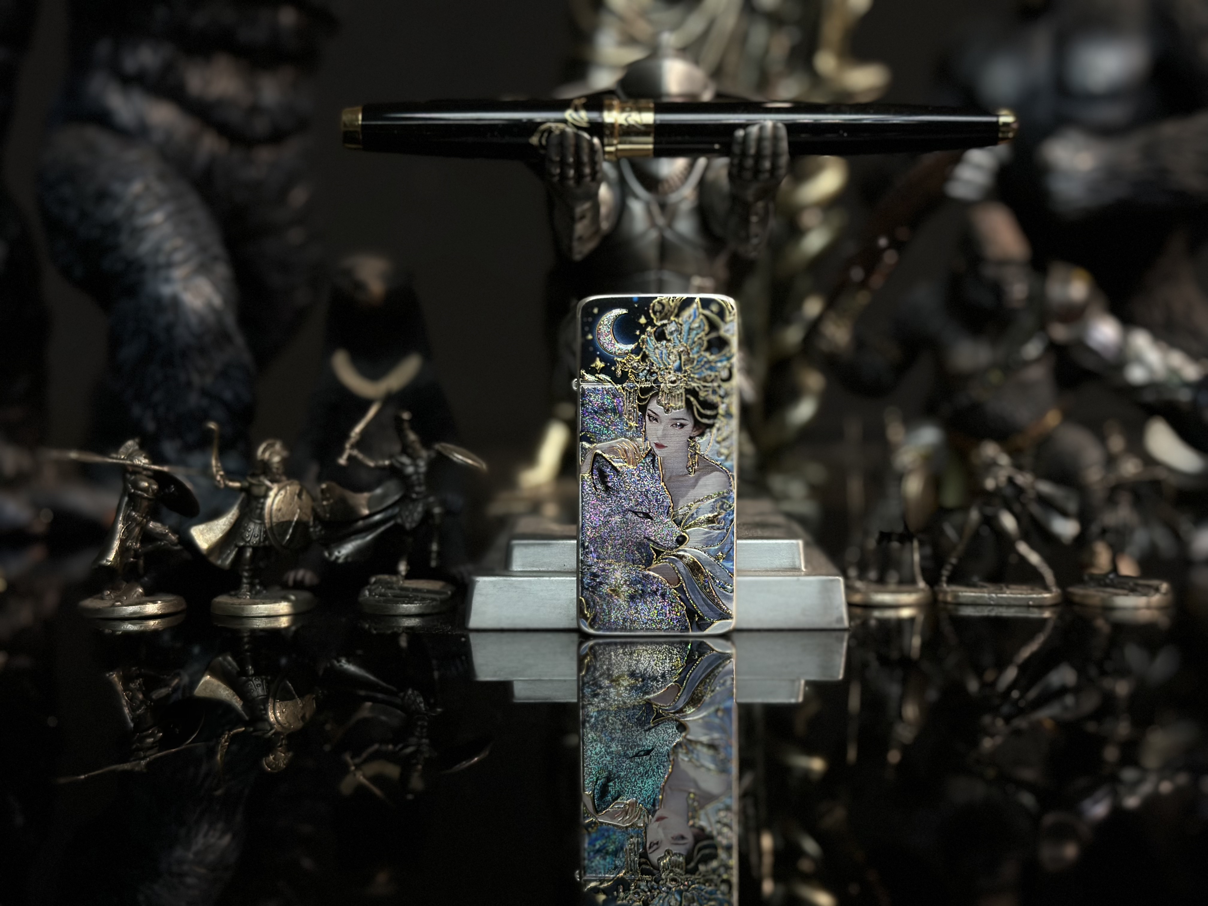 二代3D流沙狐仙女（无煤-油）