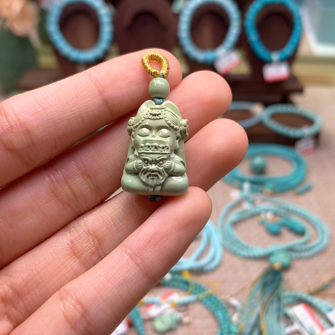 绿松石未镶嵌配饰