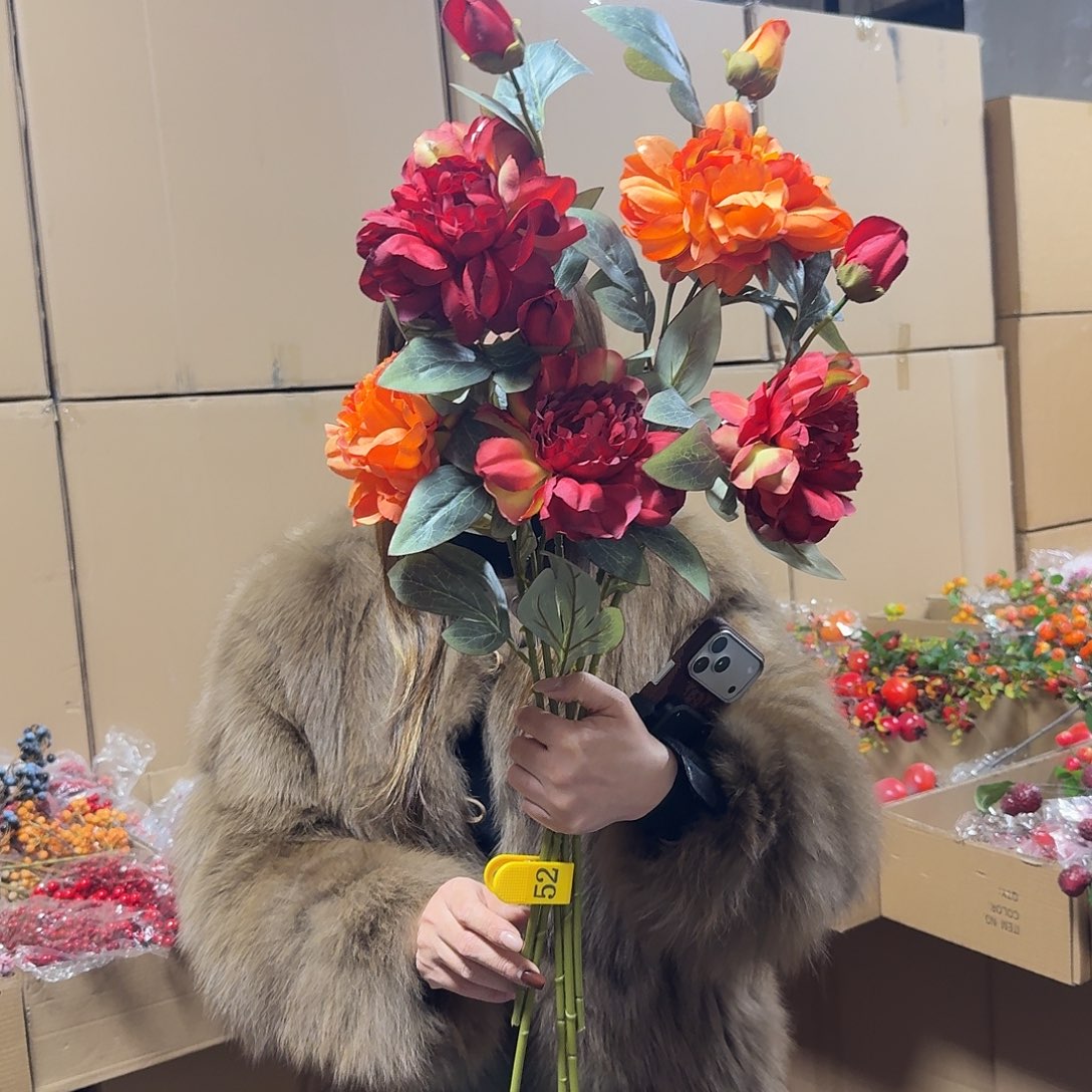 52号「闪购」仿真花，公主请下单