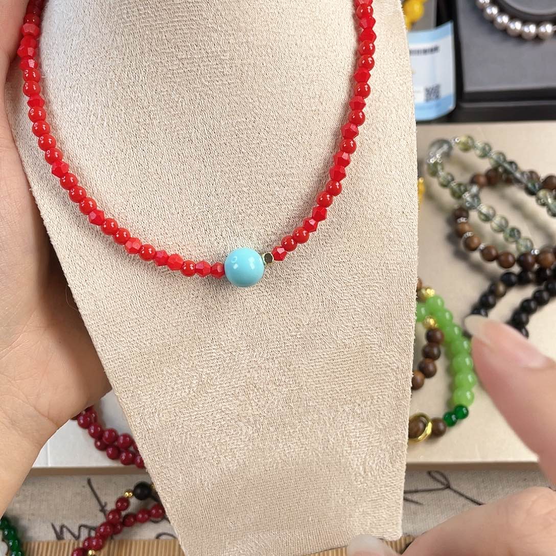 南红玛瑙手饰银S925镀金镶嵌