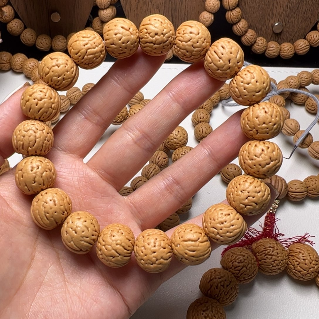 (***核桃手串/手链15+金丹桃核手串全品