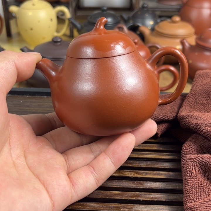紫砂茶壶原矿紫砂半手工制作