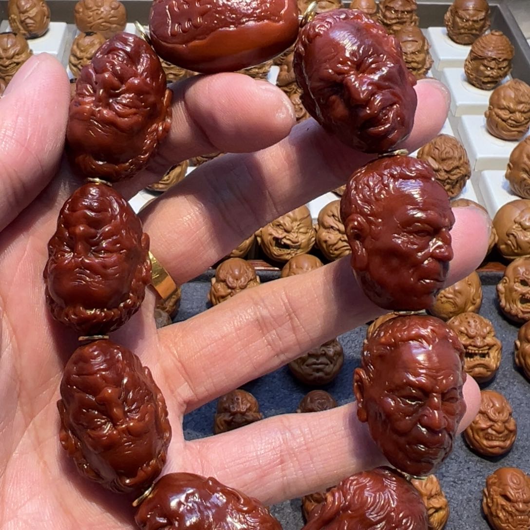 【闪购商品】橄榄核手串/手链挂车物件