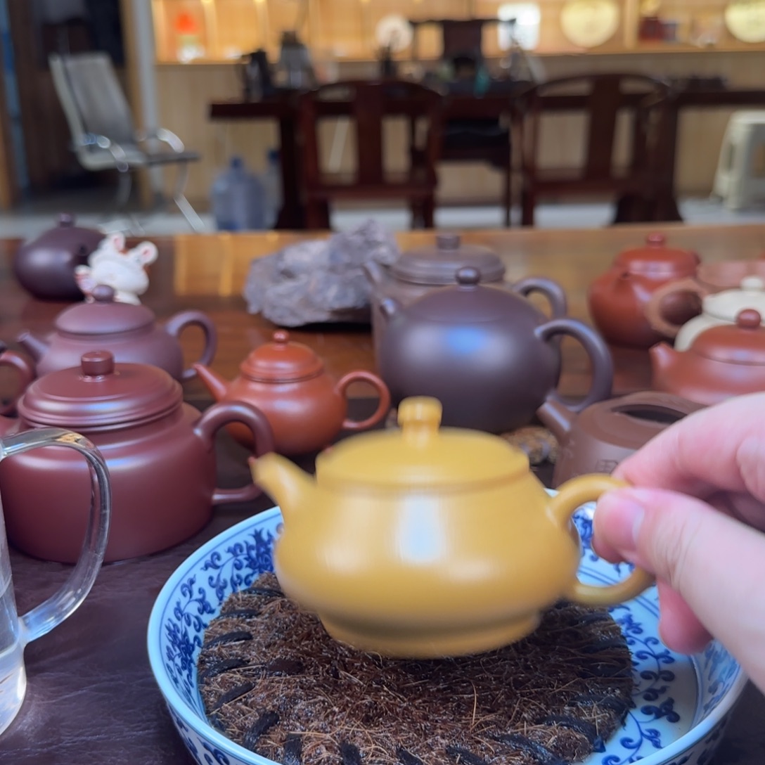 茶壶紫砂黄金明炉紫砂壶