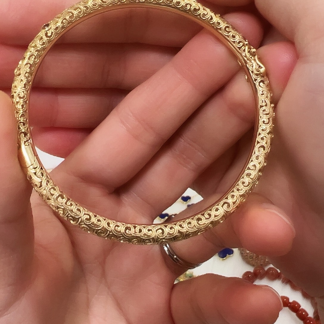 木***心手镯碧玺银S925镶嵌拍两单发一单