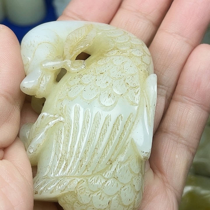 魅***座和田玉（青白玉）未镶嵌颈饰