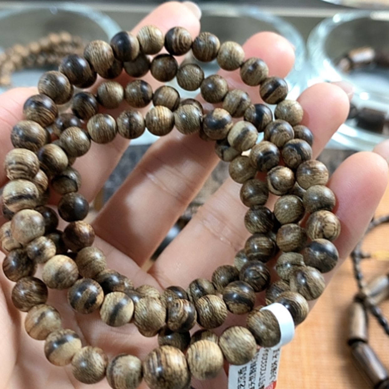【闪购商品】沉香手串风**轻文莱软丝0.7，15.2克