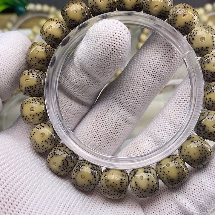 手串星月菩提毕业款天眼留白黄金瞳