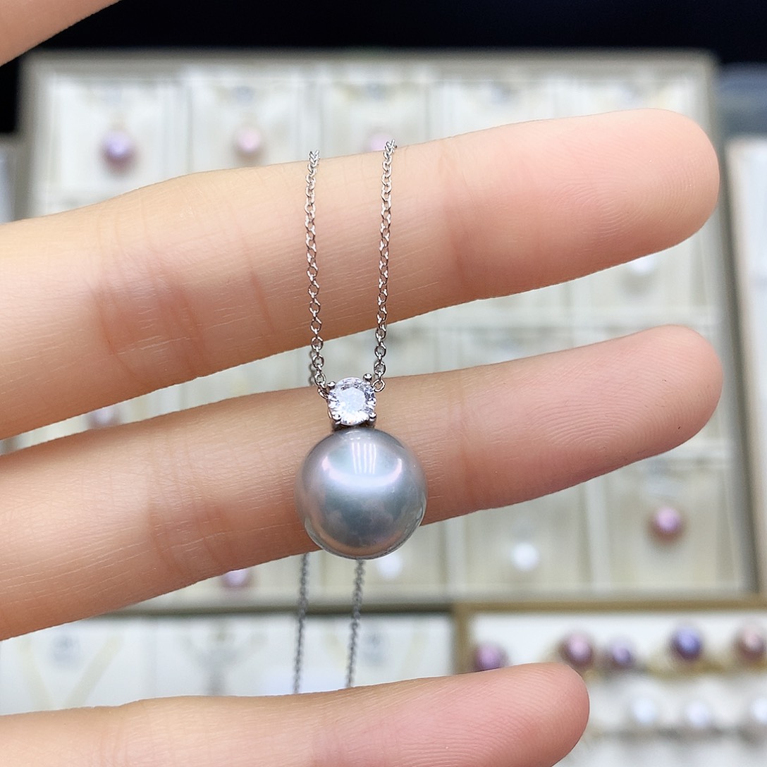 淡水珍珠颈饰合金