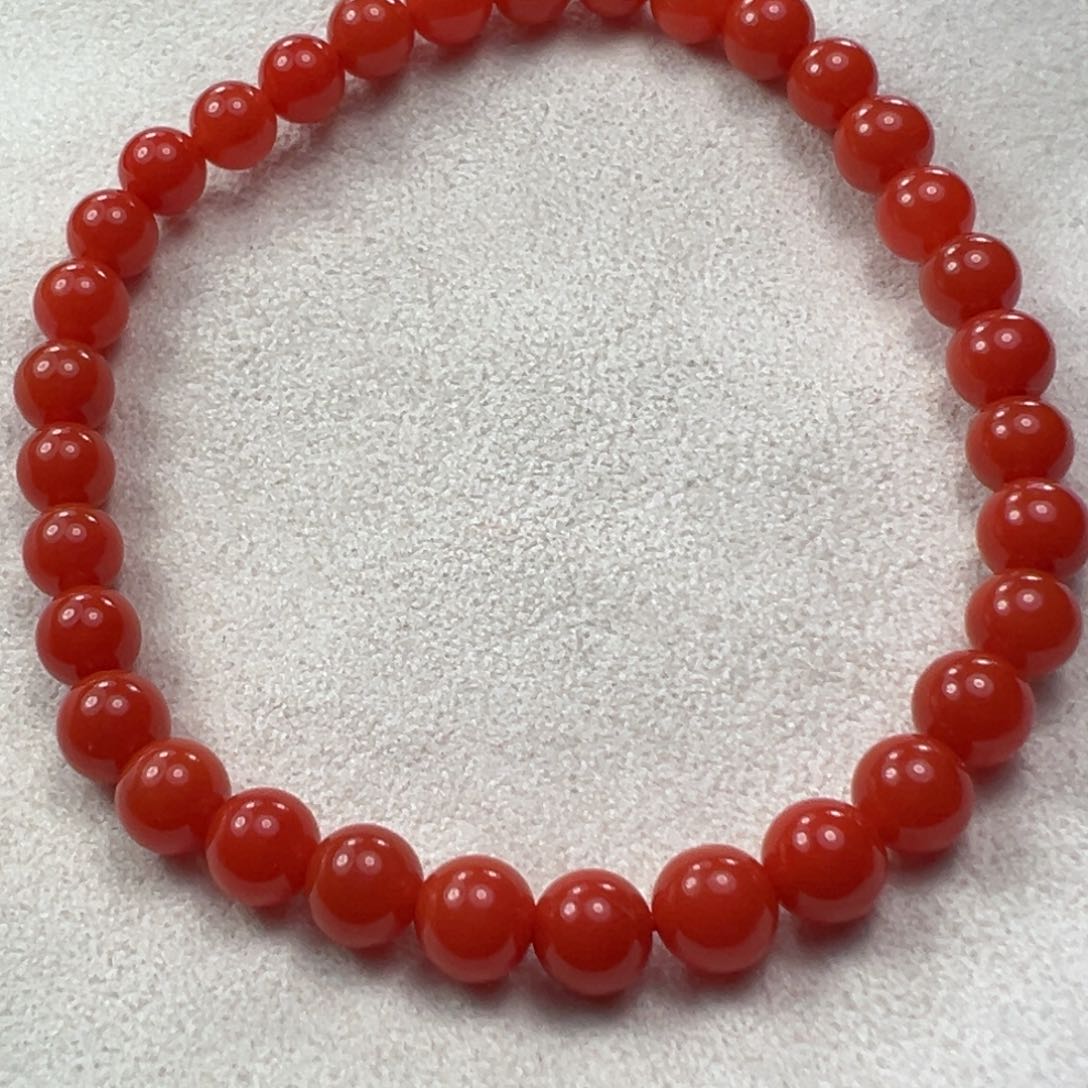南红玛瑙手串未镶嵌