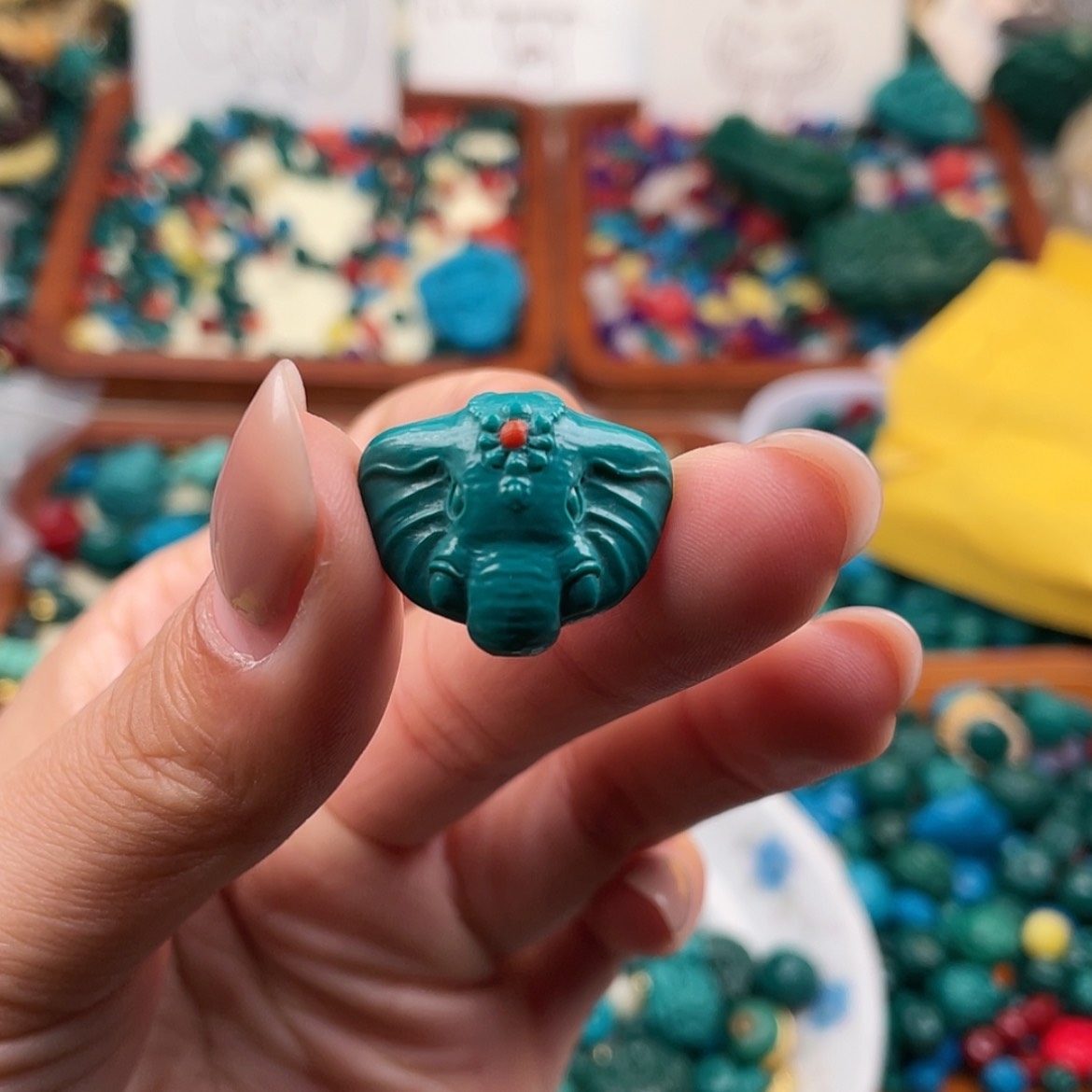 【闪购商品】琉璃非金属22尺寸象背云
