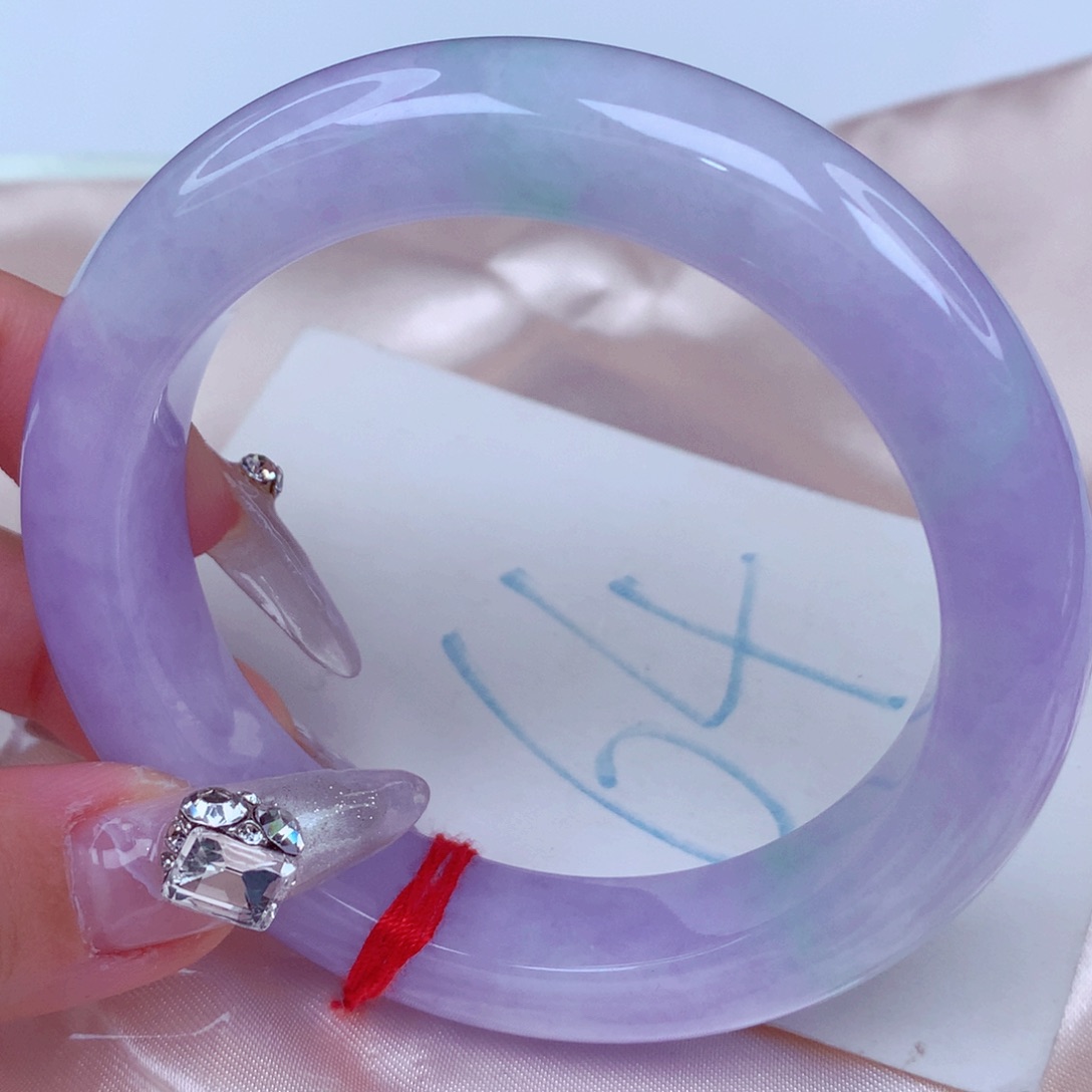 翡翠手镯未镶嵌天然缅甸翡翠A货手镯