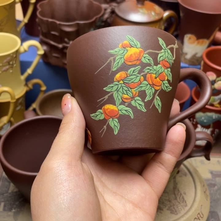 紫砂茶杯紫砂主人杯