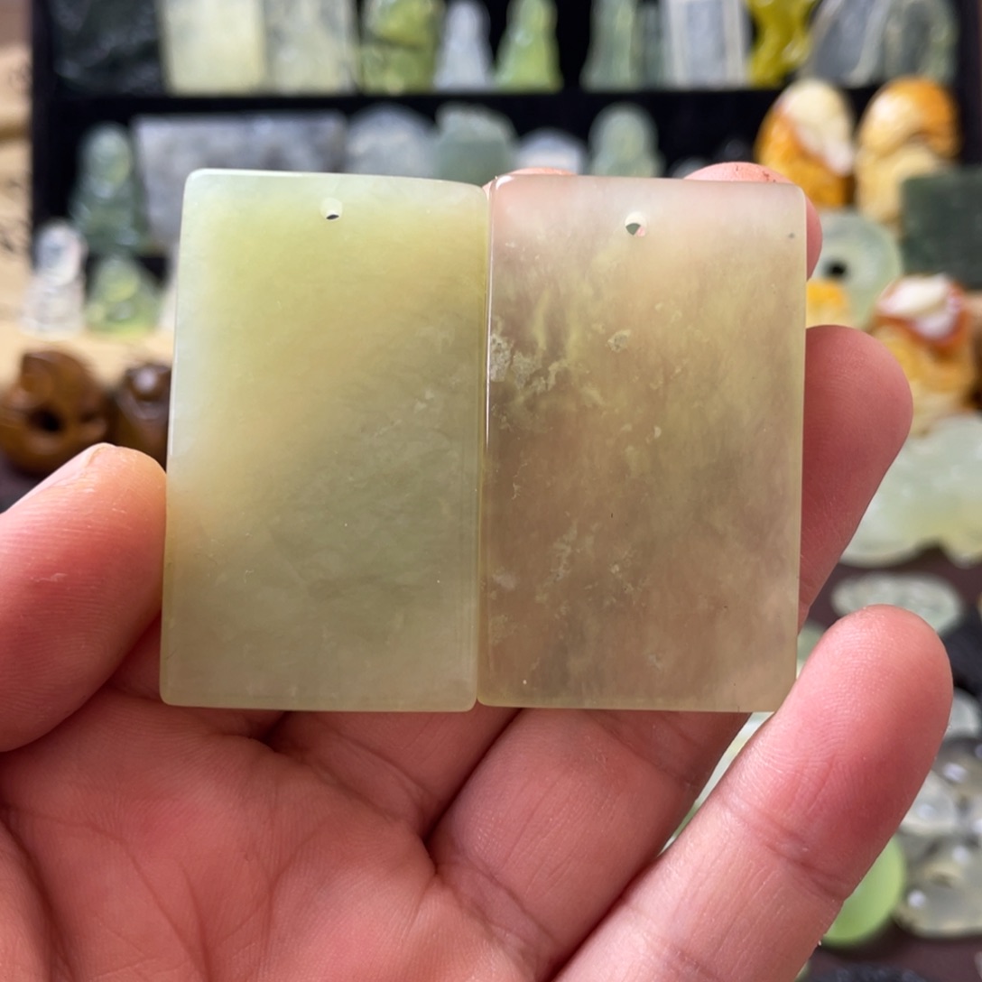 蛇纹石玉颈饰未镶嵌任选一个