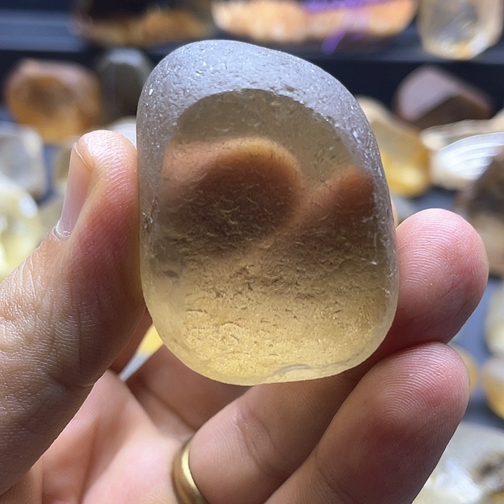 水晶摆件未镶嵌丹*