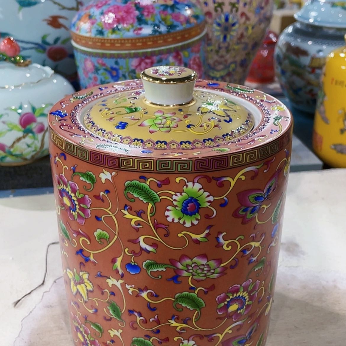 【闪购商品】罐陶瓷茶叶罐密封罐