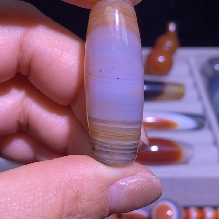 玛瑙/玉髓未镶嵌颈饰