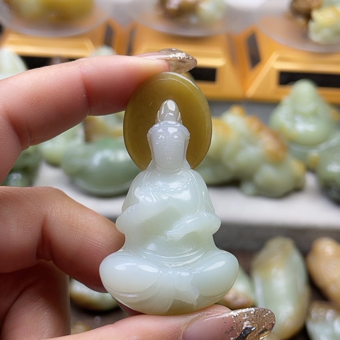 【闪购商品】和田玉挂件未镶嵌