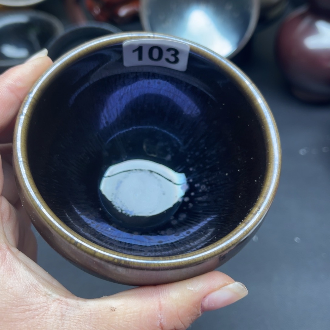 茶盏蔡起起建盏茶器103