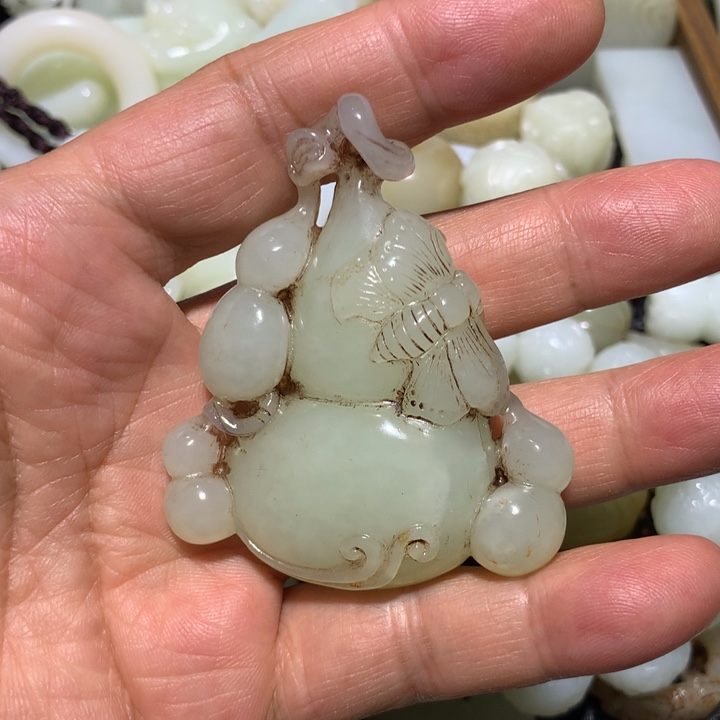 和田玉（白玉）颈饰未镶嵌有***说