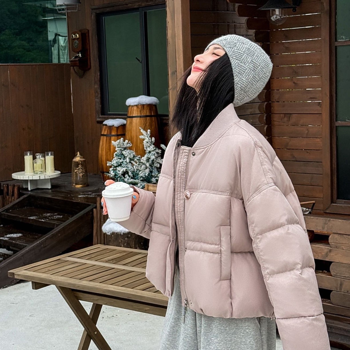 8661新款韩系短款保暖外套（梦晨）