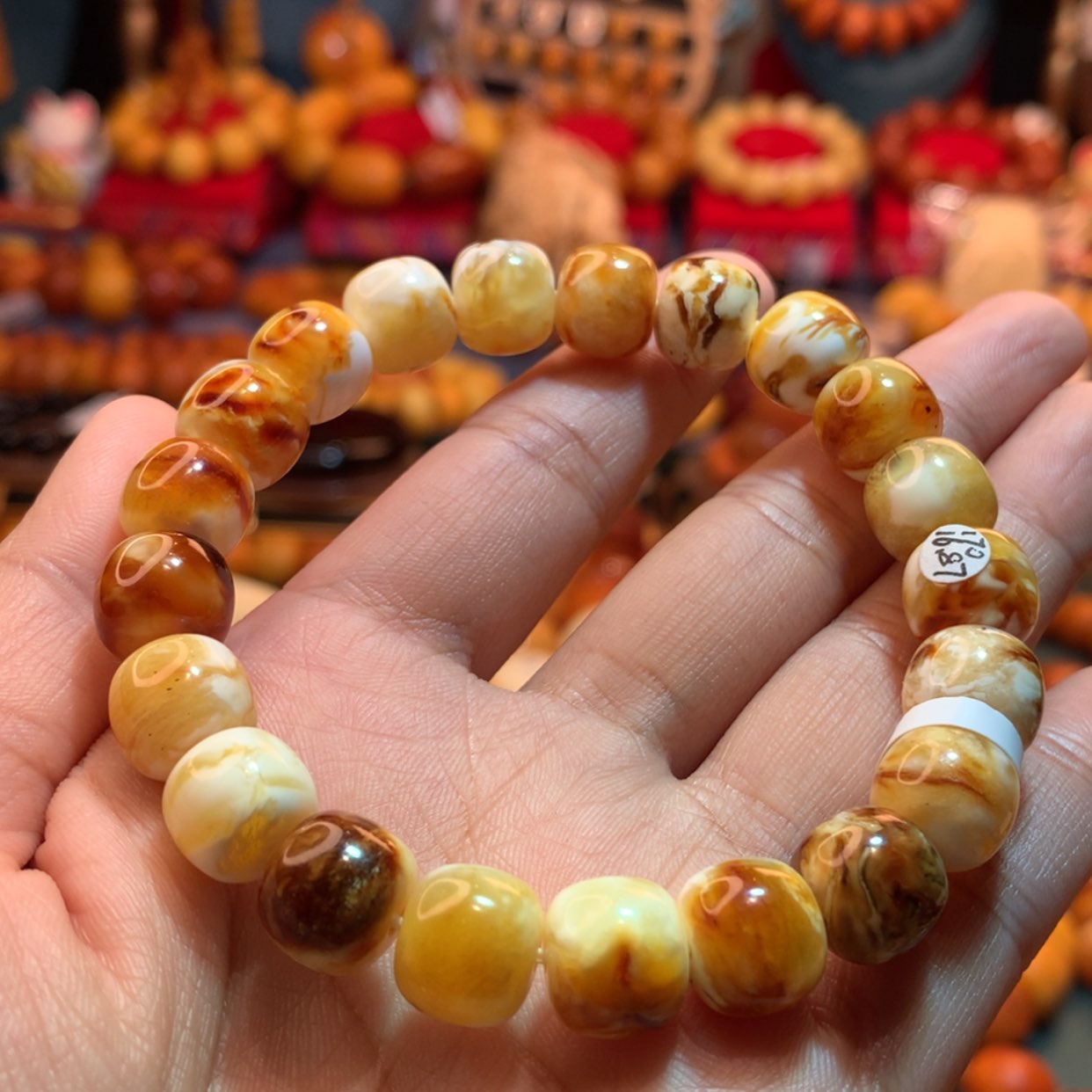 【闪购商品】蜜蜡手串未镶嵌蜜蜡手串