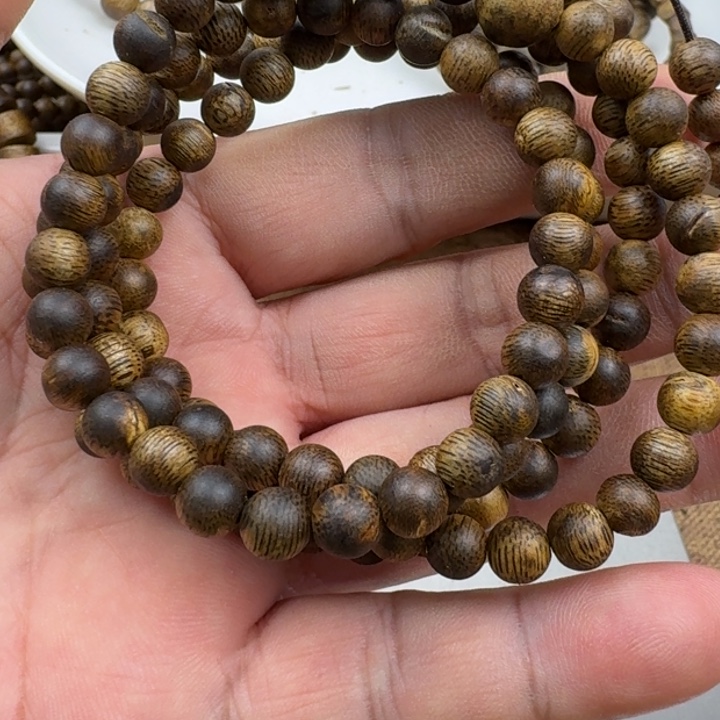 叶***宇手串沉香张勺子手串12克