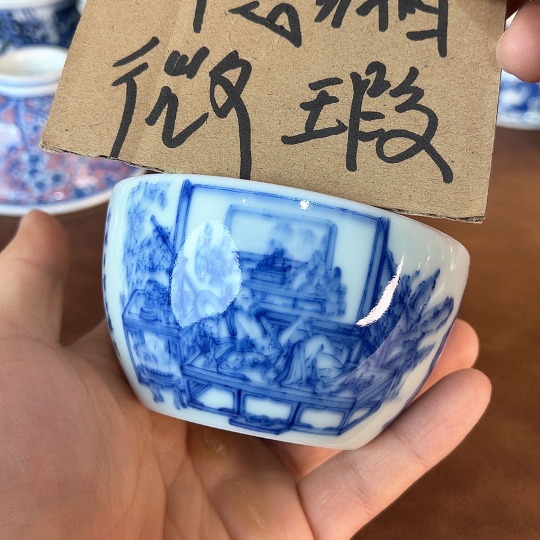 杯景德镇全手工手绘陶瓷