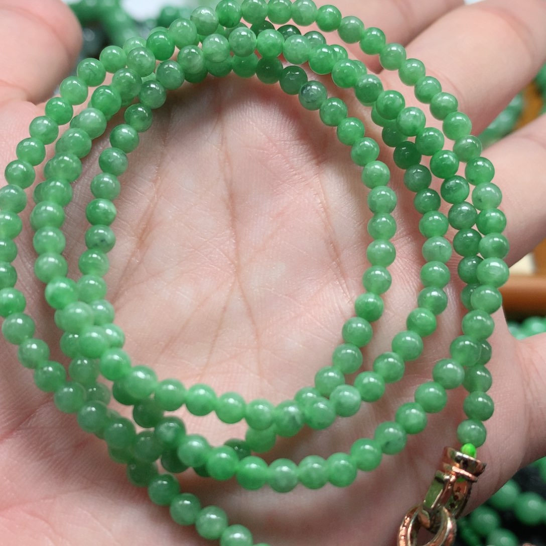 未镶嵌手链翡翠翡翠