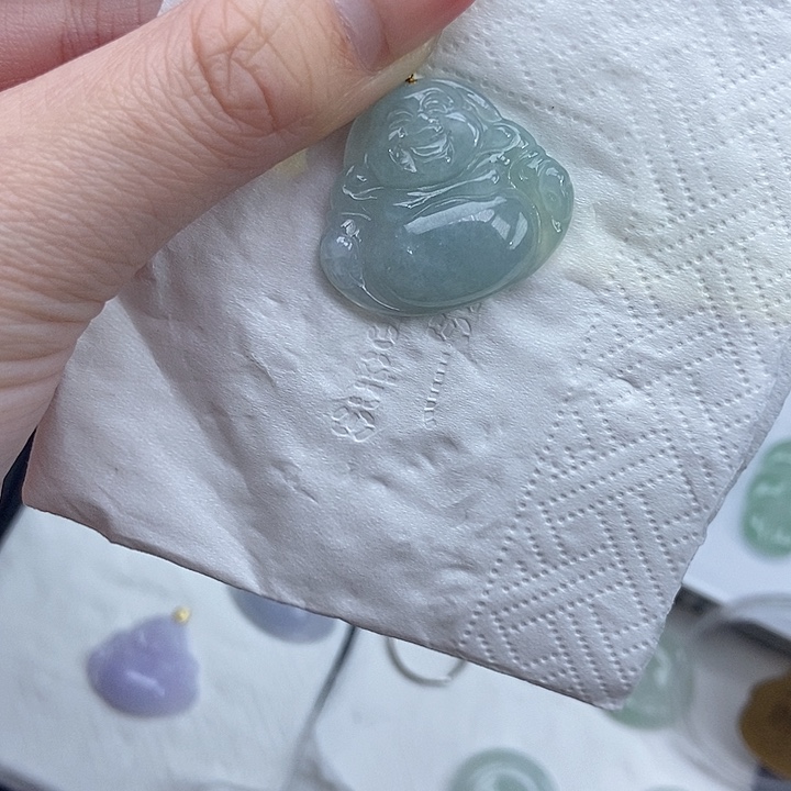 翡翠颈饰未镶嵌吊坠