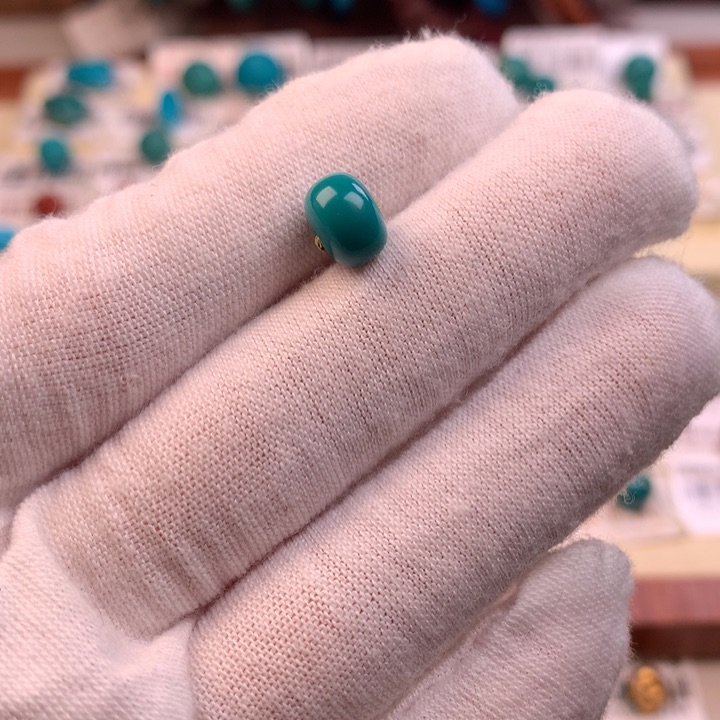 未镶嵌绿松石配饰j8.2*5.7