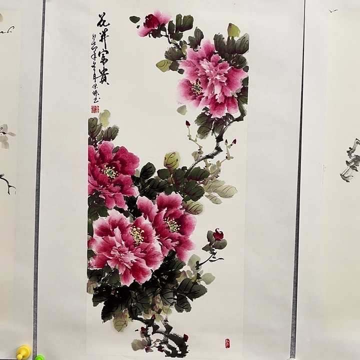 国画花鸟等多种鸟类和鸟类为