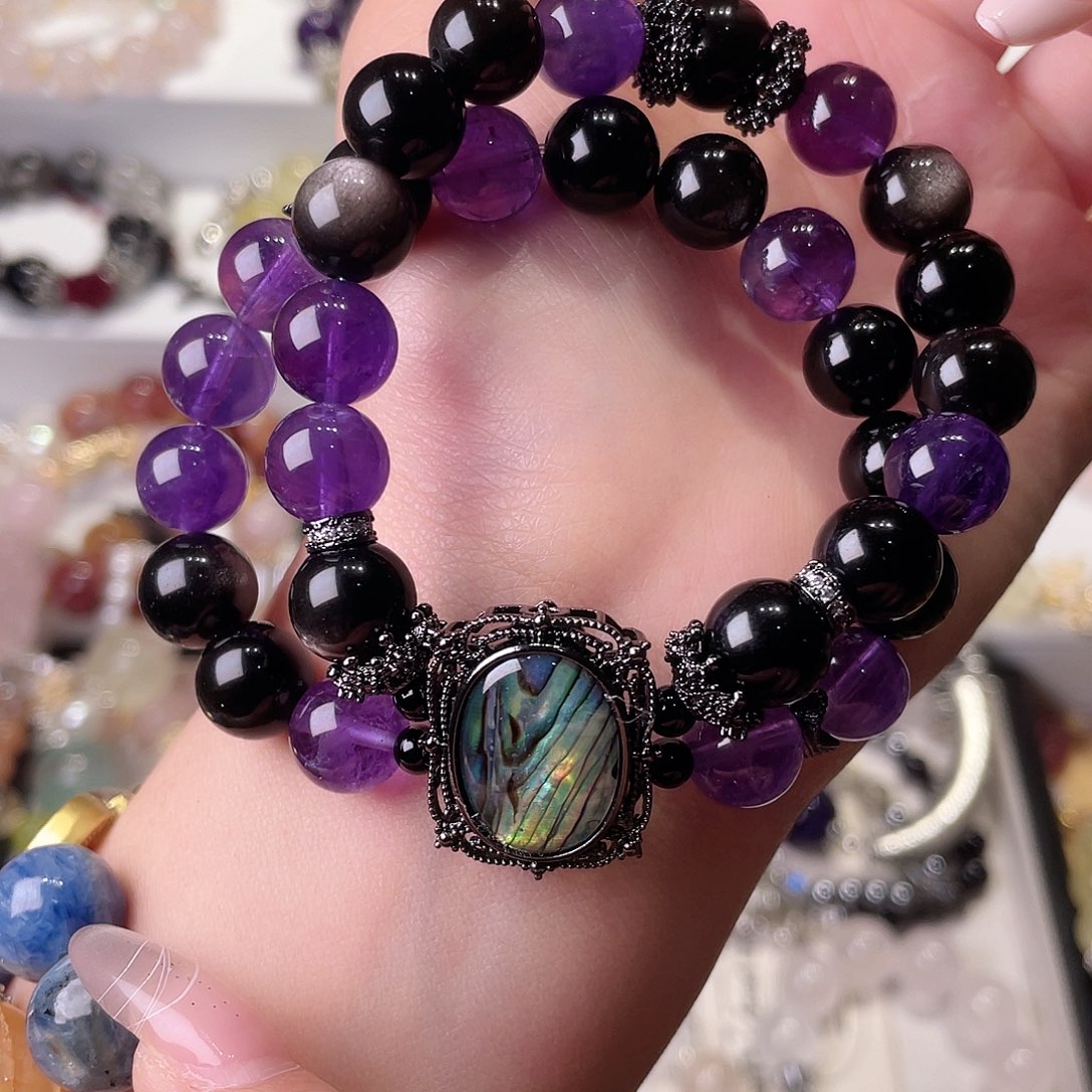 水晶手链合金尺寸