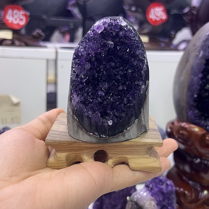 未镶嵌大型摆件（非配饰）紫晶