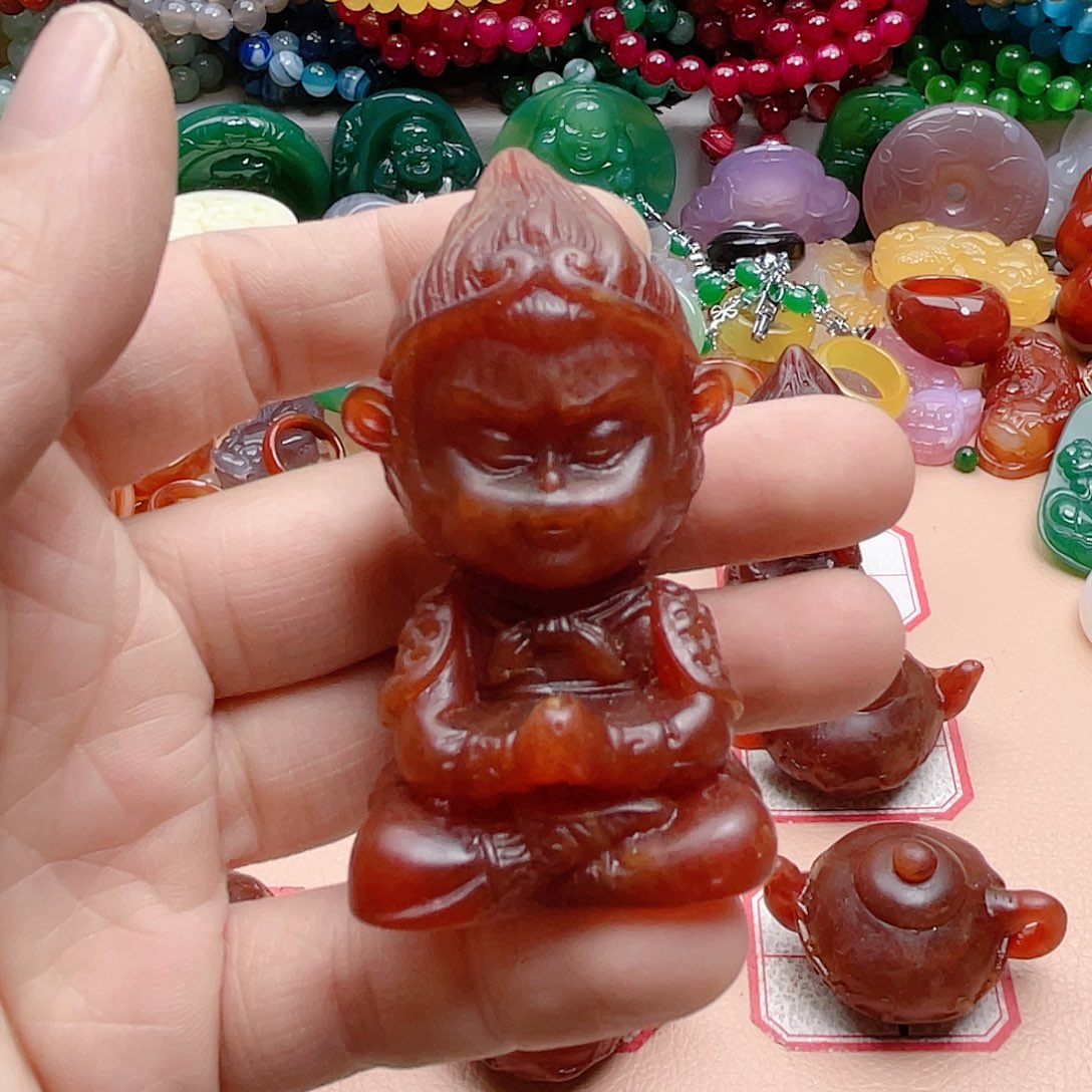 玛瑙/玉髓颈饰合金香***半