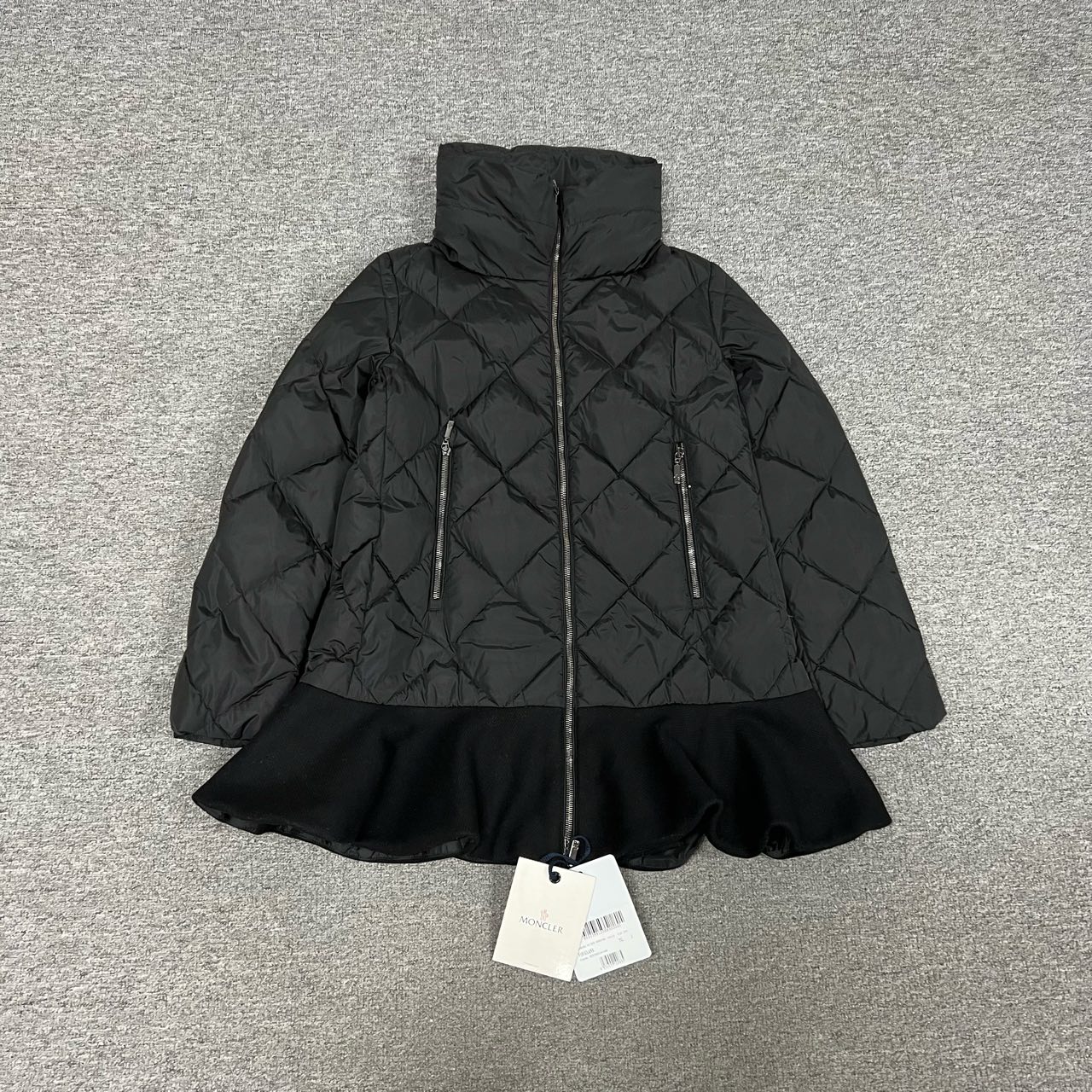 99新 AMIPARIS 蒙口 裙摆羽绒服2码 带吊牌